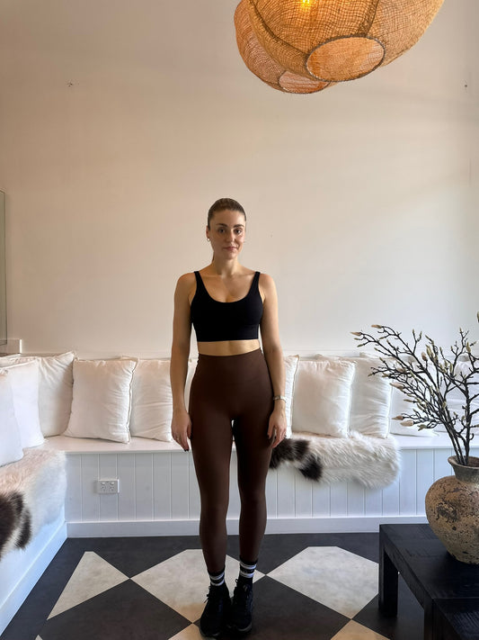 PIKE SPORTS BRA IN NOIR